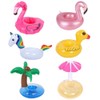 6 portabevande gonfiabili, per piscina, per bevande, galleggiante, per piscina,