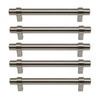 Design House Emery Cabinet Pulls, 5-Pack, 5-1/16-Inch (128mm) Center-to-Center Cabinet