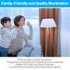 ORALUCE A15 LED Bulb 5 Watts Cool White 6500K,40W Equivalent