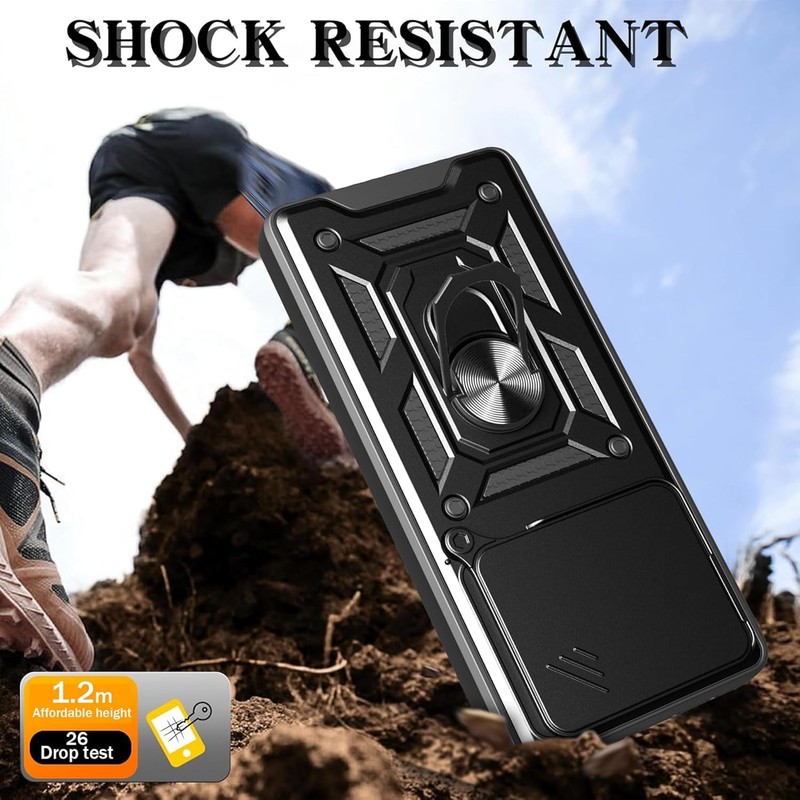 POCO M7 Pro 5G Case, AFINER TPU + PC Cover,