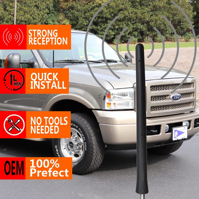 Short Antenna for Ford Excursion (2001-2005), Ford Excursion Antenna -