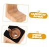 Mipcase 1Pc Bamboo Smart Watch Charging Stand Natural Grain Holder