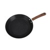 Round Grill Pan Universal Non Stick Multifunctional Flat Bottom Frying