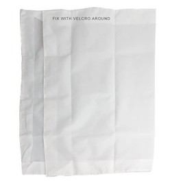 White Diffuser Front Cover 20 x 28 inches 20' x 28'inch / 50 x 70 cm Fasten with Magic Nylon Sticky for Portable Rectangle Umbrella Softbox Soft Box