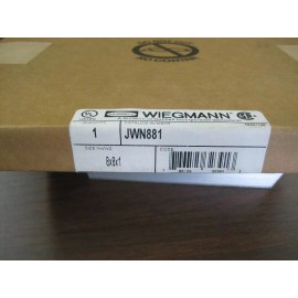 WIEGMANN JIC 8 X 8 X 1 FLANGED WIREWAY JWN881