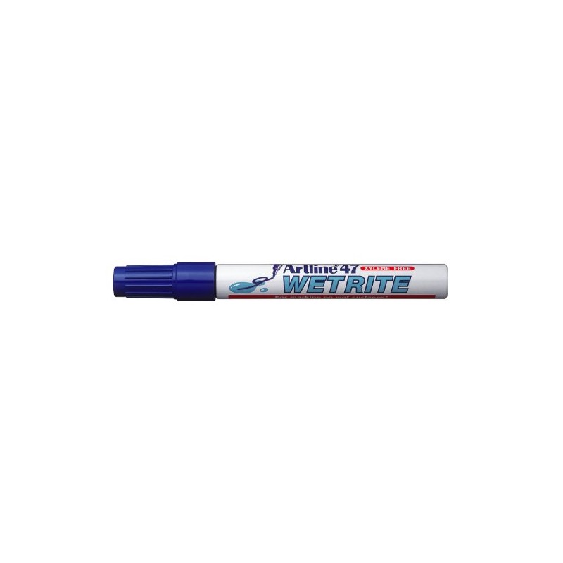 Artline EK47 Wetrite Pen- Blue