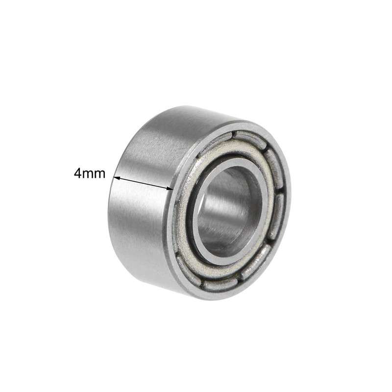 sourcing map Pack of 4 684ZZ deep groove ball bearings