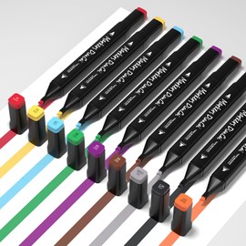 wyewye Alcohol Markers set 120 colors,Painting Pens for Artists,Dual Tip Permanent Art Marker for Kids,Drawing Art Pens for Adults,Sketch Marker for Drawing Journal Note Doodle