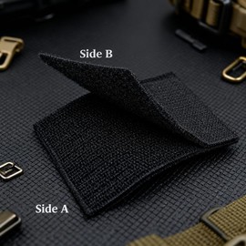 Antrix Funny Allergic to Bullshit Patch Hook and Loop Military Applique Emblem Badge Fastener Funny Patch for Backpacks Caps Hats Bags