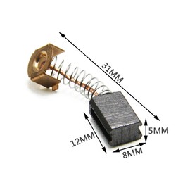 4 Pcs Motor Carbon Brushes Angle Grinder Replacement Repair Part Electric Angle Grinde Power Tool for Hand Drill,Blender,Power Tool