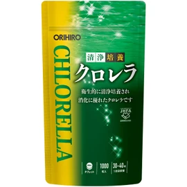 Orihiro Purifying Culture Chlorella, 1000 Tablets