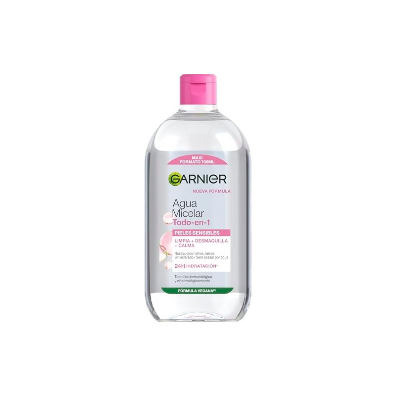 Garnier Agua Micelar Desmaquillante Todo Tipo de Piel 700ml