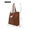 Women's Fabric Bags Tote Bag Plain Shoulder Bag Lightweight Large