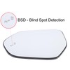 Driver Side Mirror Replacement for 2018-2024 Toyota Camry with BSD