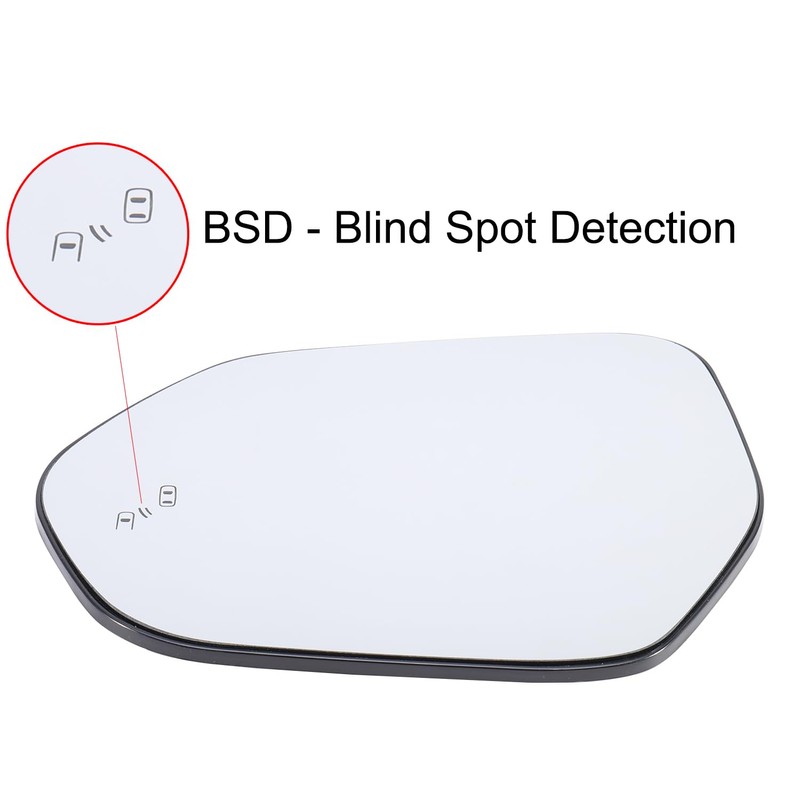 Driver Side Mirror Replacement for 2018-2024 Toyota Camry with BSD