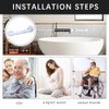 Bathroom Grab Rails and Bars - Anti-Slip Grip and Hand