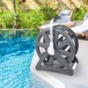 Poolzilla Swimming Pool Vacuum Hose Reel, Easily Store Vacuum Hose
