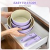 UMETRE pots and Pans Set, Ceramic Nonstick Cookware Set Detachable