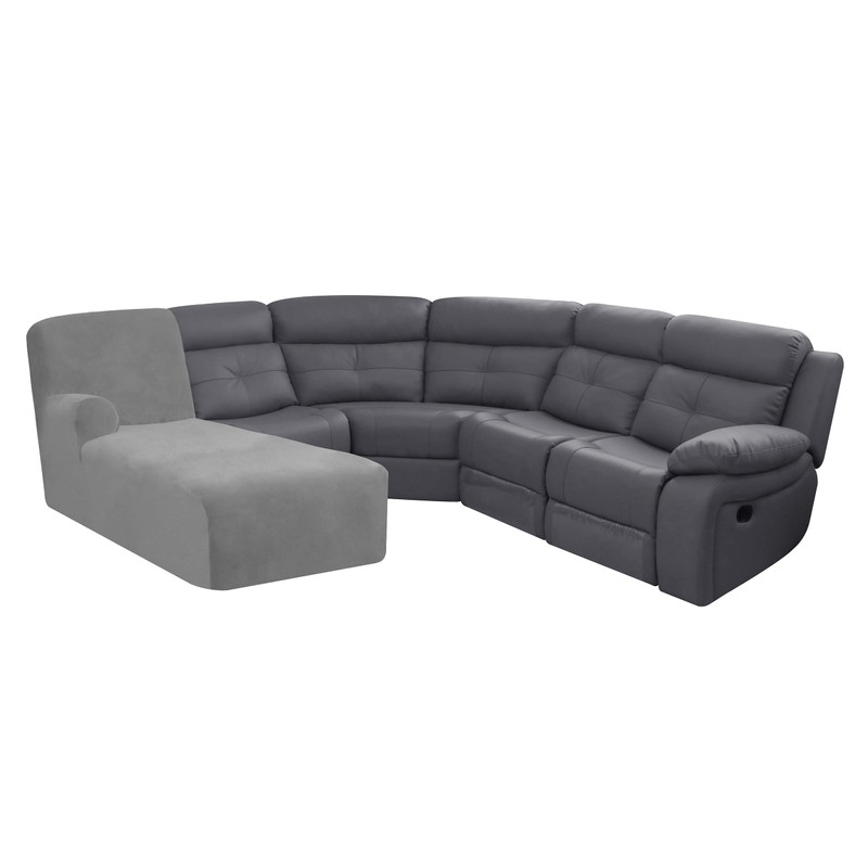 ULTICOR Additional Chaise Cover (Light Grey, Large - Left Chaise)