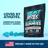Beast Bites Creatine Infused Gummies – Sweet Blue Raspberry, 5g