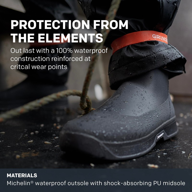 Grundéns Crewman Tall Boot, Anchor, 12