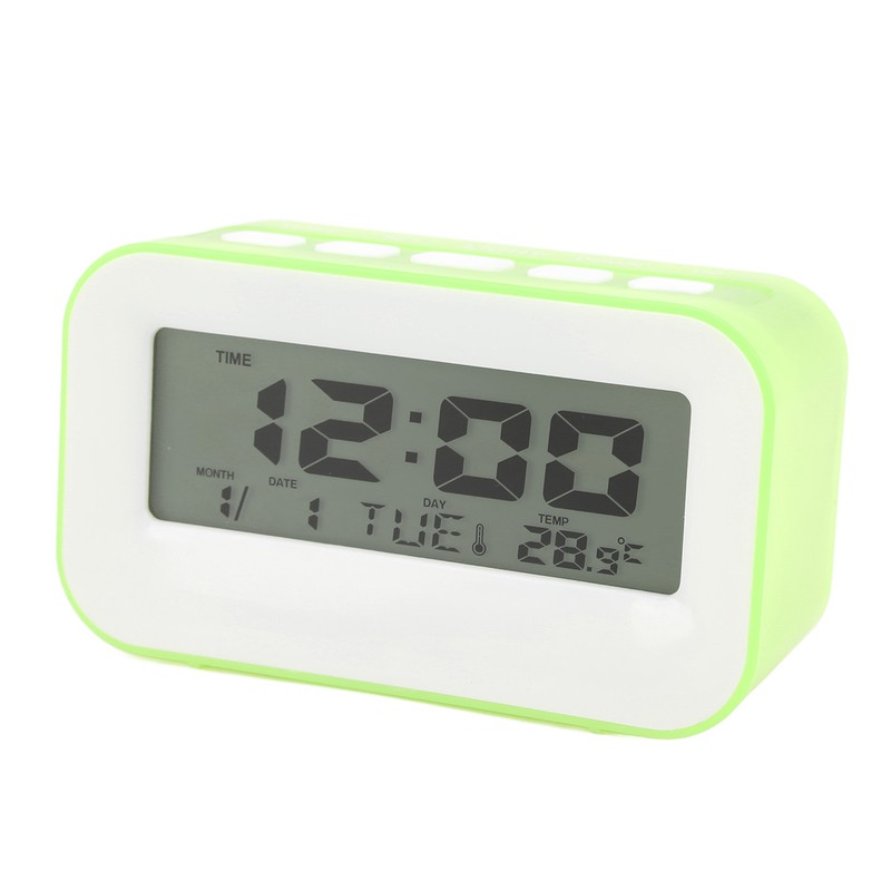 LCD Kids Alarm Clock Backlight Musical Alarms Countdown Timer Function