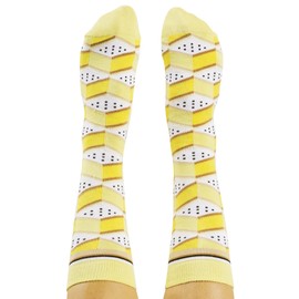 Wilson Payne Down Under Socks - Vanilla Slice, 8-11