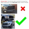iJDMTOY Clear Lens 60-SMD LED Front Grille Running Lights and