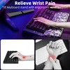 Ospelelf Keyboard Stand Pad with Wrist Rest, Comfy Ergonomic Keyboard