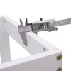 Kitchen Step Stool for Kids with Safety Rail,Solid Wood Construction
