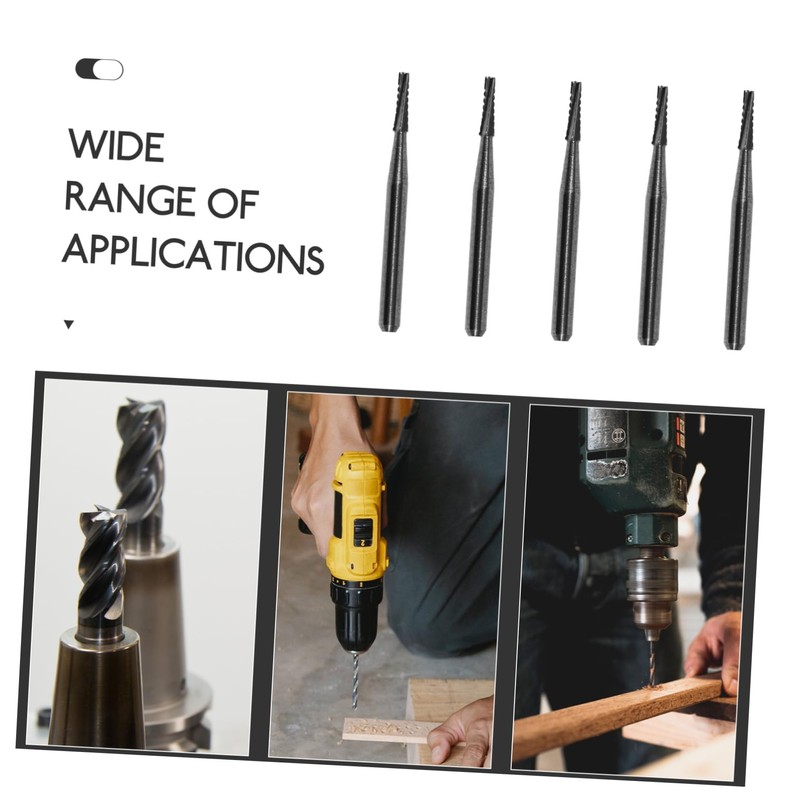CHILDWEET 5pcs Windshield Repair Drill Bit for Automotive Chip and