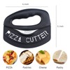 Suanyok Premium Pizza Cutter Food Chopper-Super Sharp Blade Stainless Steel