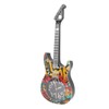 Guitar Wall Clock Simulation Time Accurate Guitar Clock Wall Decor