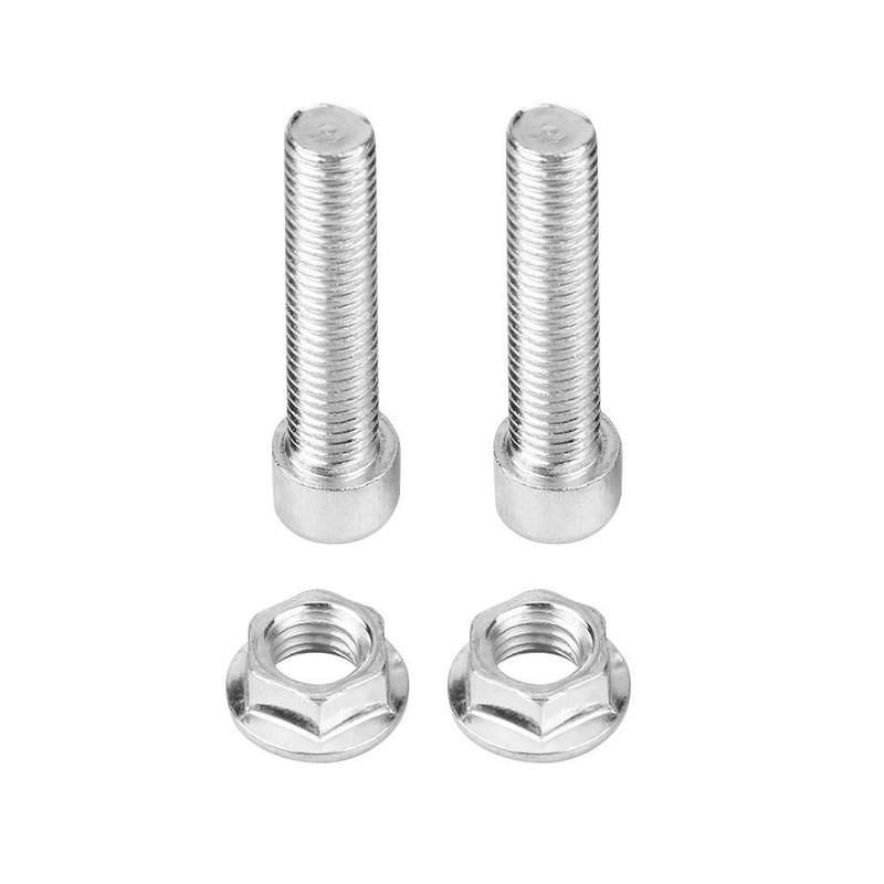 Qiilu Shock Absorber Height Extension Extender 2pcs Motorcycle Shock Absorber