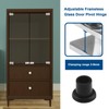 EMSea Pack of 12 Swivel Hinges for Glass Doors Without