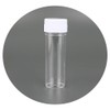 FSSTUD 12pcs 25ml Small Plastic Test Tubes Clear Beads Storage