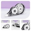 JEFURE 4 Pcs Correction Tape, 39.37 Ft White Wrong Out