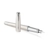Parker Urban Fountain Pen, Premium Pearl Metal Chiselled with Medium