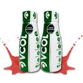 VCOL Suplement Multivitamin - Pack 2-10.14 Fl Oz - 300ML - Red Fruit Flavor - 100% Natural