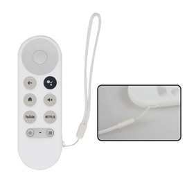 ZEVGOV Silicone Case for Google TV 2020 Voice Remote, Protective Kids-Friendly Shockproof Remote Control Sleeve Holder[2Pack Silicone Protective Case]