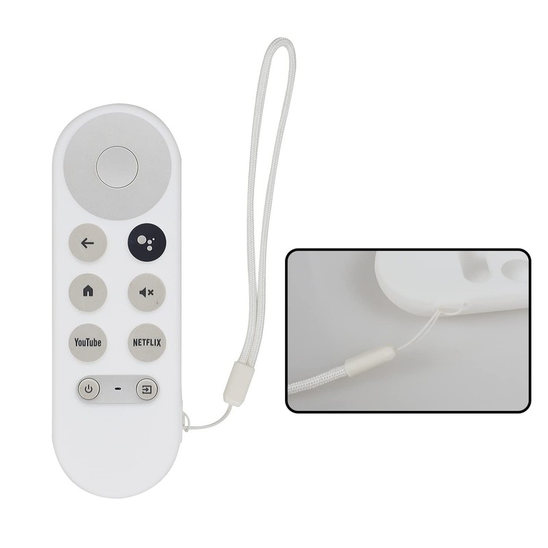 ZEVGOV Silicone Case for Google TV 2020 Voice Remote, Protective