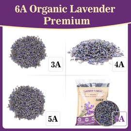 9.5 OZ Lavender Dried Lavender - Sukh Lavender Sachets for Drawers and Closets Lavender Flowers Sachet Bags Fresh Scents Lavender Sachet Bags Dried Flowers Bulk