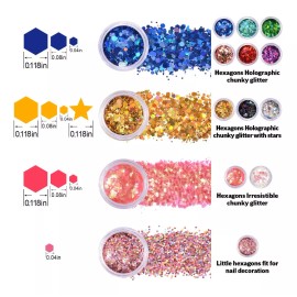 Original Stationery Mica Powder Pearl Pigment Mica Pigmento Colores Metálicos De Grado Cosmético 12pzas