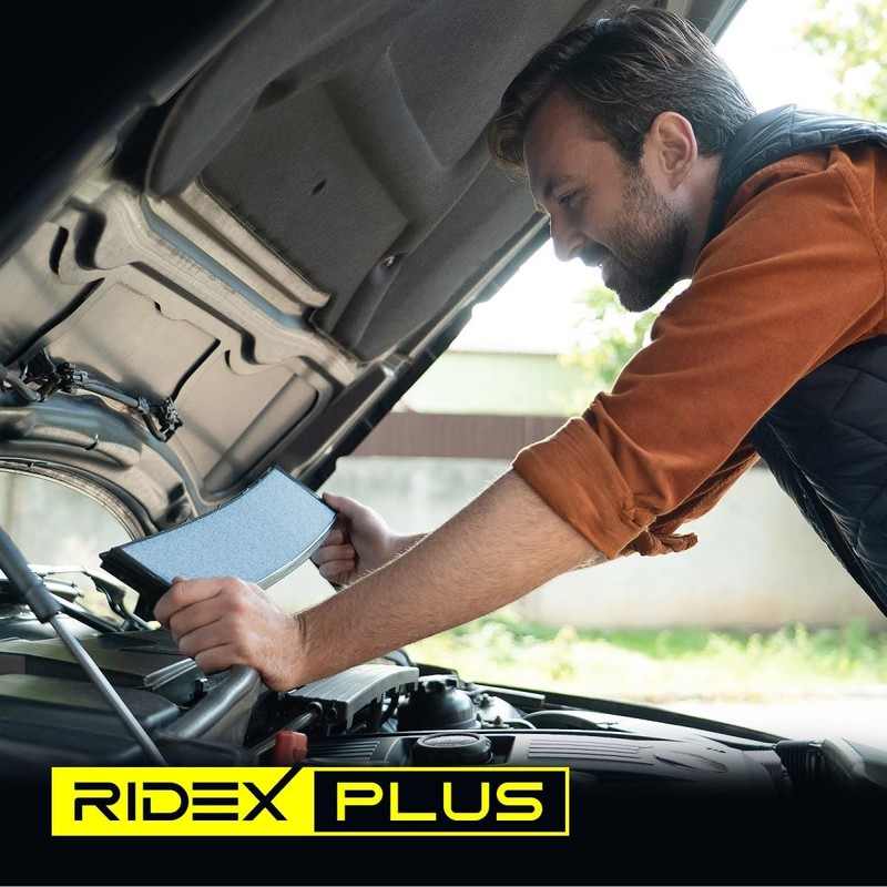 RIDEX PLUS 424I0506P Cabin Air Filter Pollen Filter Activated Carbon