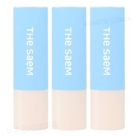 The Saem Saem.mul Essential Tint Lip Balm WH01 Essential Dewy 3pcs basic / 더샘 샘.물 에센셜 틴트 립밤 WH01 에센셜 듀이 3개 기본