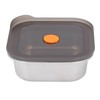 316 Stainless Steel Food Storage Container Vacuum Sealed Metal Food