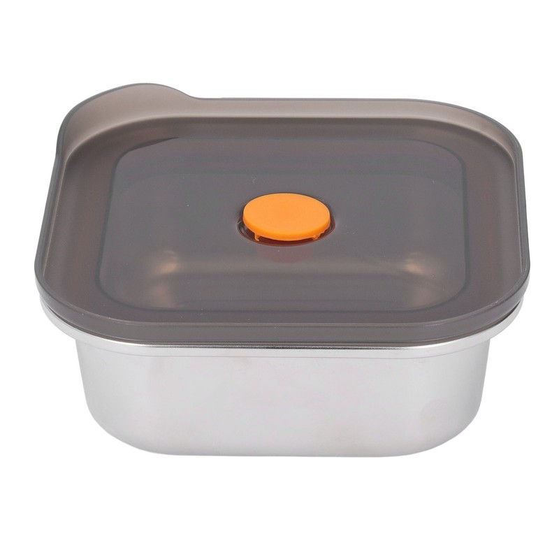 316 Stainless Steel Food Storage Container Vacuum Sealed Metal Food