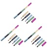 Baluue Pcs Cosmetics Brush Set in Makeup Brush Kit Metal