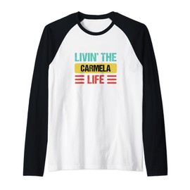 Carmela Name Raglan Baseball Tee