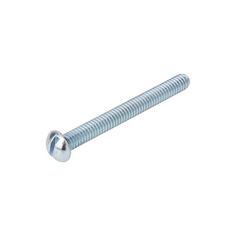 Merriway BH06045 (20 Pcs) Round Head Whitworth Machine Screws with